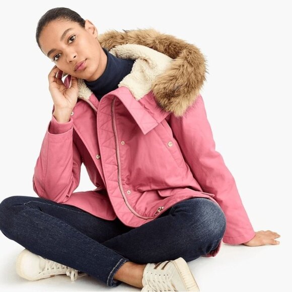 J. Crew Perfect Winter Parka size XXS NWT